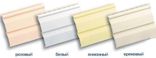 Софити кольори1 J-планка
